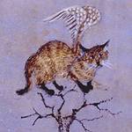 羽のある猫/A cat with wings