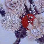 展覧会の花/Flowers at an Exhibition